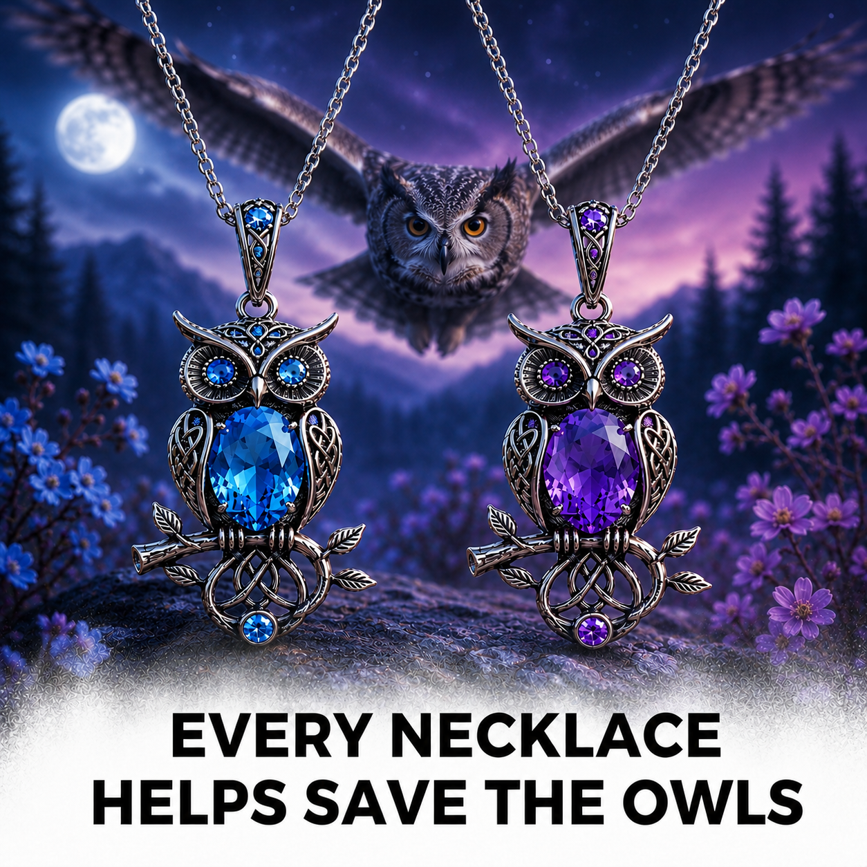 Owl Mission Necklace