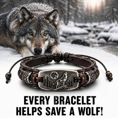 The Wolf Guardian Bracelet