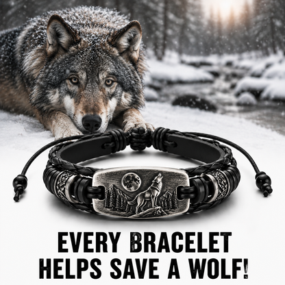 The Wolf Guardian Bracelet