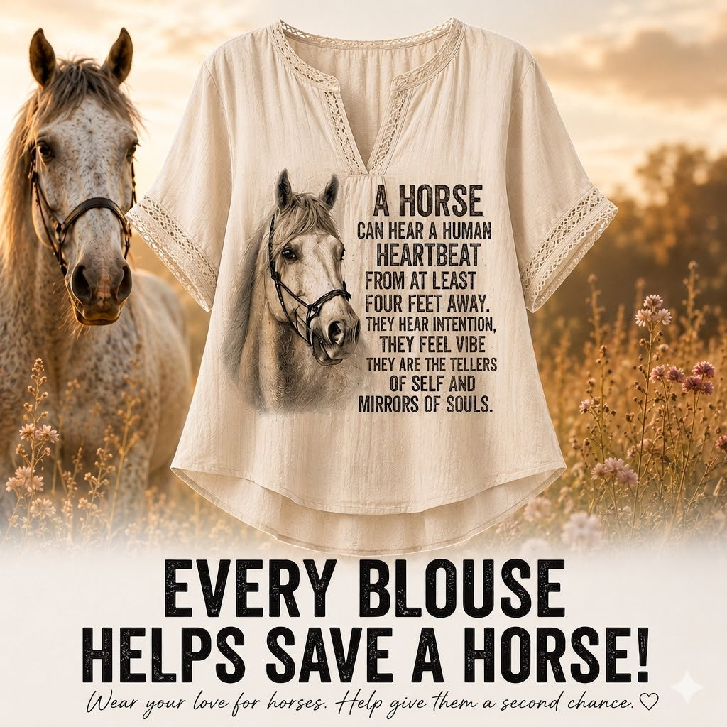 Women's Horse Summer Blouse
