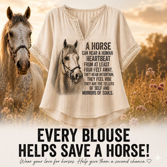 Women's Horse Summer Blouse
