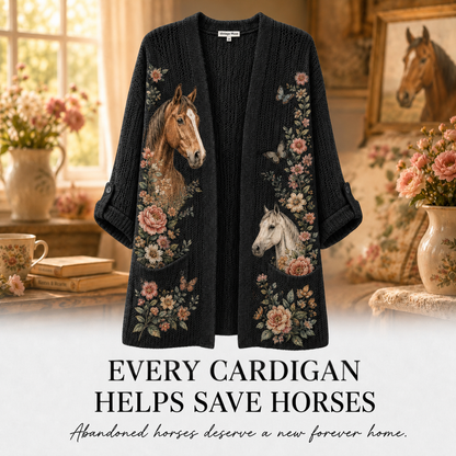 Women's Horse Summer Cardigan