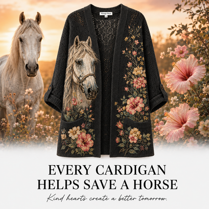 Women's Summer Horse Cardigan