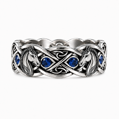 The Sapphire Horse Ring