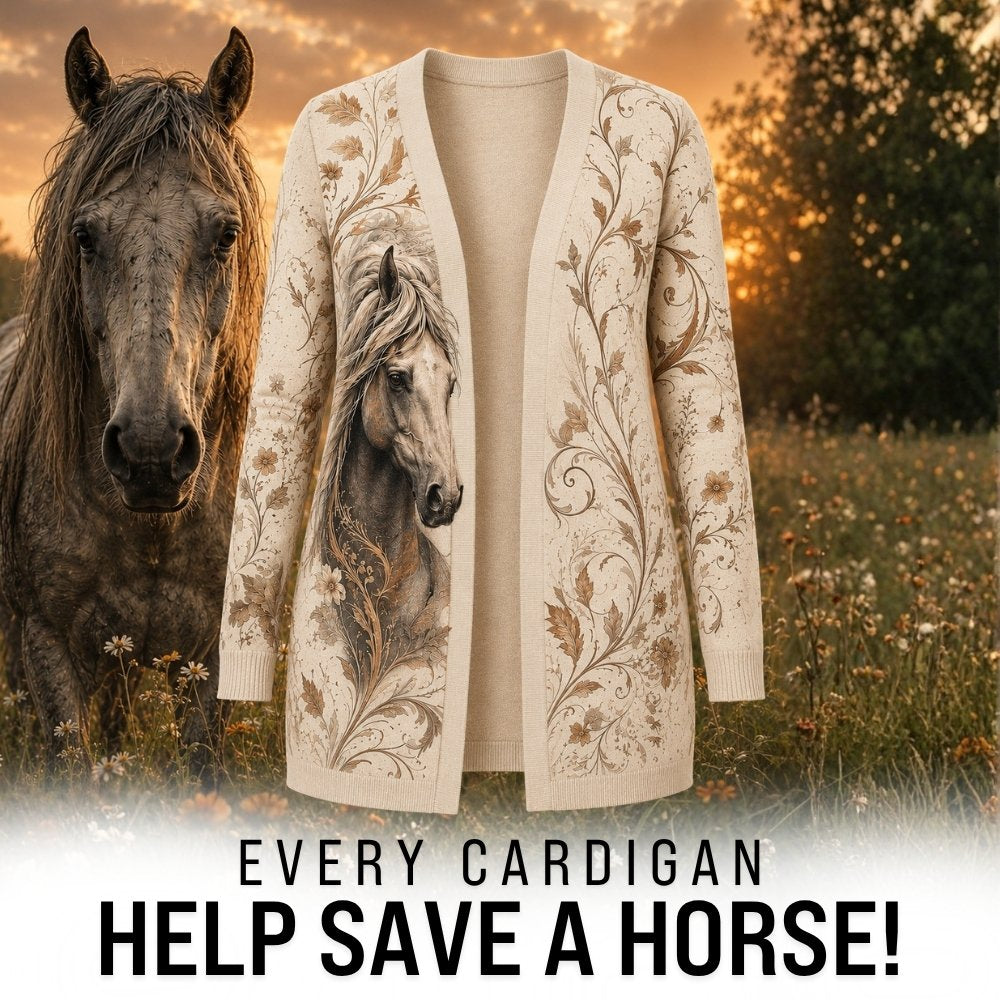 Women's Horse Cardigan
