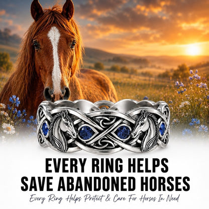 The Sapphire Horse Ring